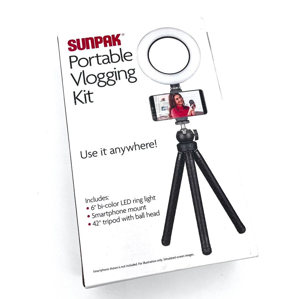 Sunpak Portable Vlogging Kit - New in Box